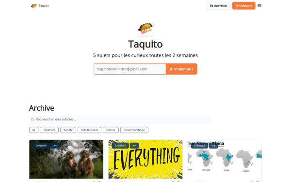taquito.beehiiv.com