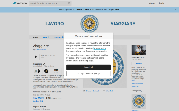 chrislavoro.bandcamp.com