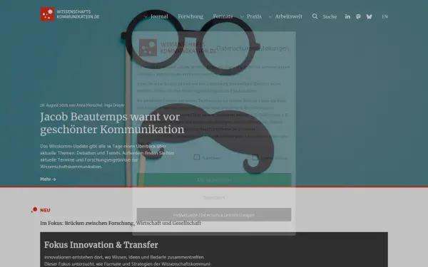 www.wissenschaftskommunikation.de