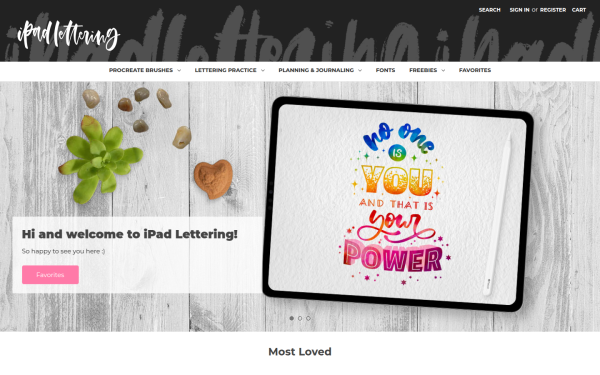 ipadlettering.com