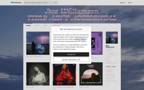 jesswilliamson.bandcamp.com