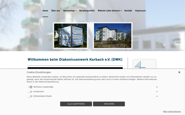 diakonissenwerk-korbach.com