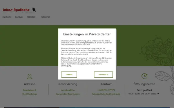 www.lukas-apotheke-karlsruhe.de