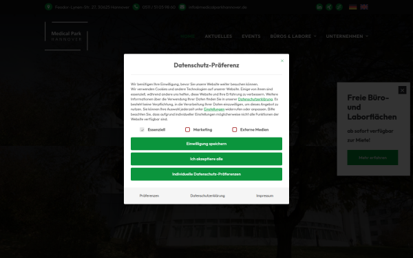 www.medicalparkhannover.de