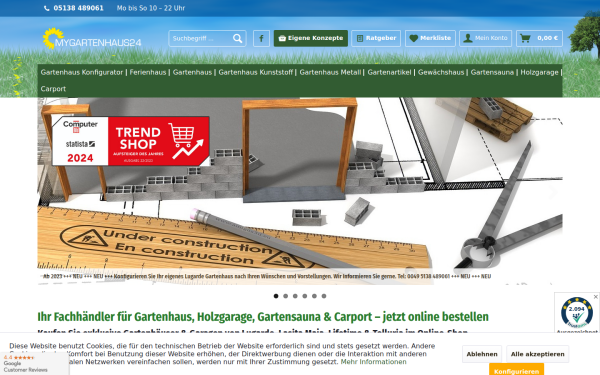 www.mygartenhaus24.de