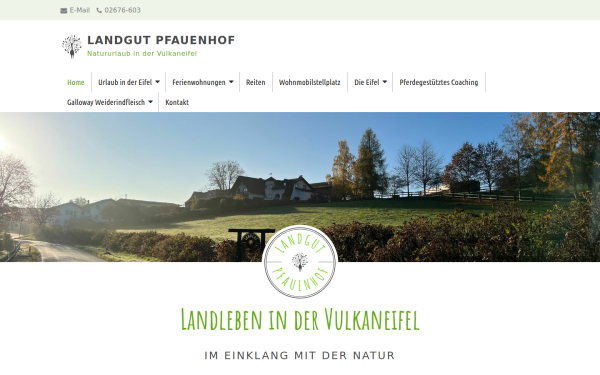 www.landgut-pfauenhof.de