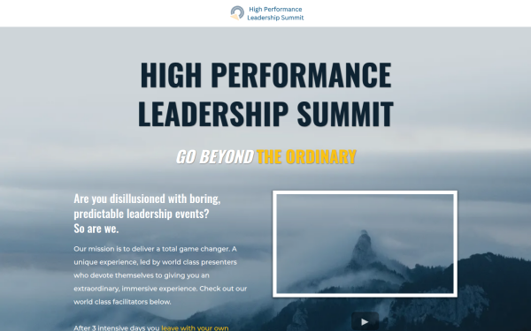 events.highperformanceleadershipsummit.com.au