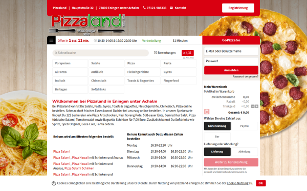 www.pizzaland-eningen.de
