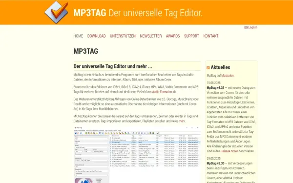 www.mp3tag.de