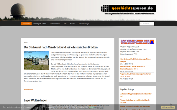 www.geschichtsspuren.de
