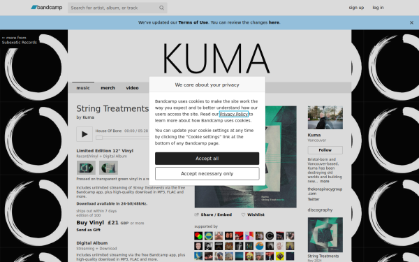 kuma.bandcamp.com