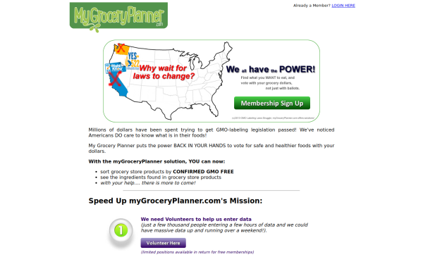mygroceryplanner.com