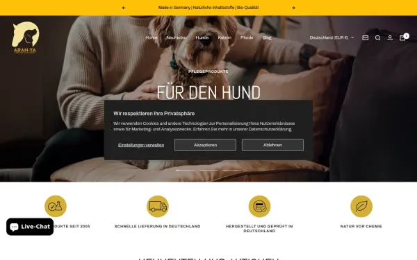 www.aran-ya.de