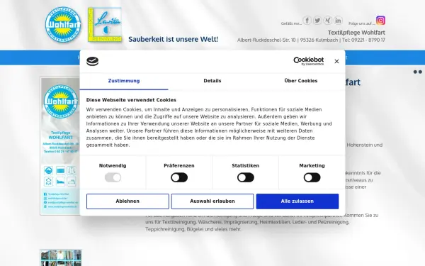 www.textilpflege-wohlfart.de