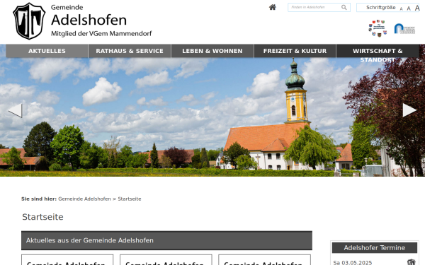 www.gemeinde-adelshofen.de
