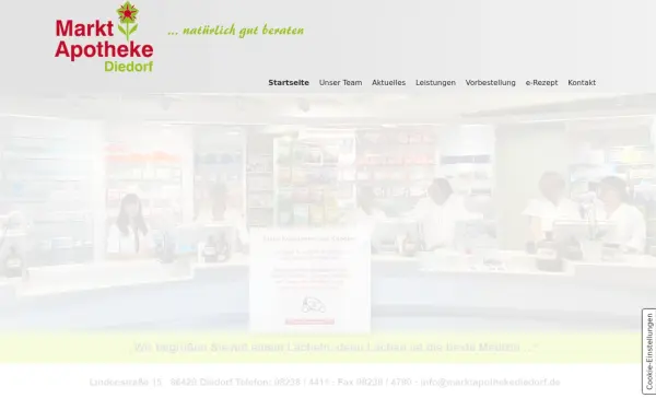marktapothekediedorf.de