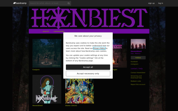 hexenbiest.bandcamp.com