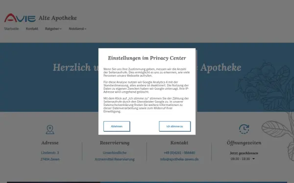 www.apotheke-zeven-app.de