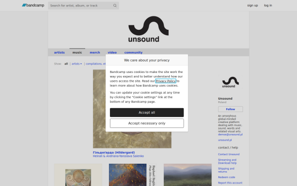 unsoundfestival.bandcamp.com