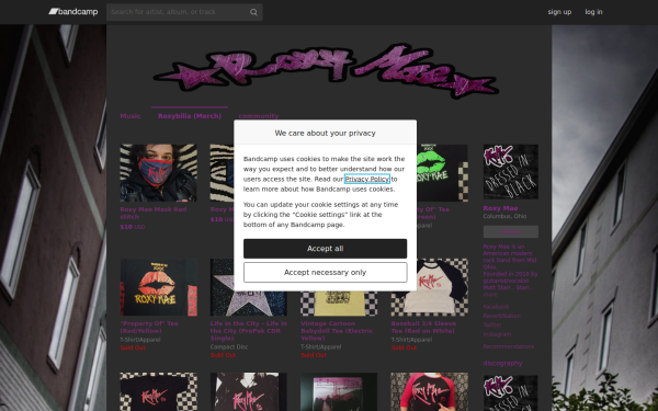 roxymae.bandcamp.com