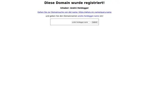 www.andre-heidegger.name