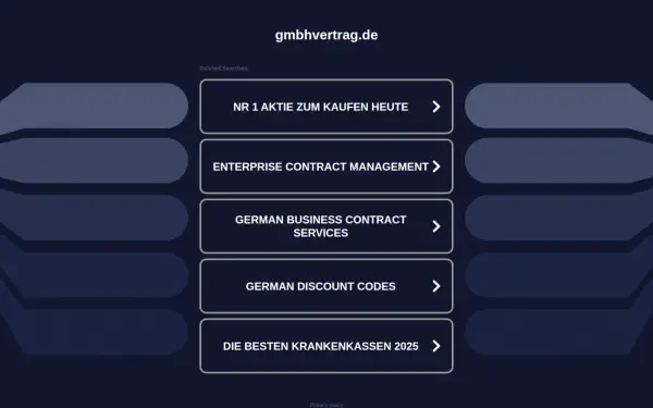 gmbhvertrag.de