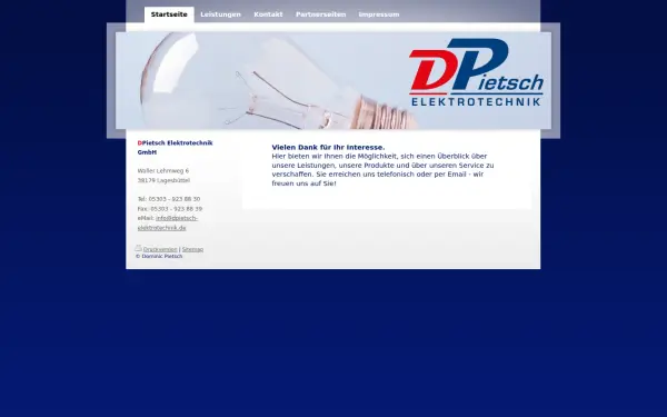 www.dpietsch-elektrotechnik.de
