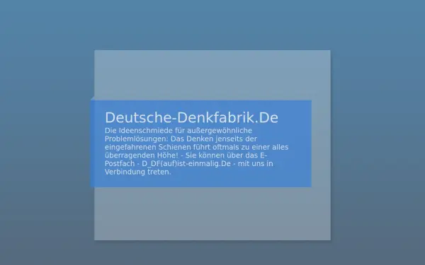 deutsche-denkfabrik.de