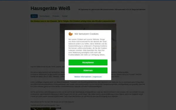 hausgeraete-weiss.de