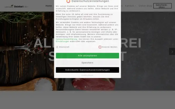 www.albmetzgerei-steinhart.de