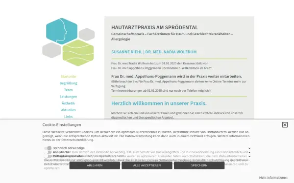 hautarztpraxis-am-sproedental.de