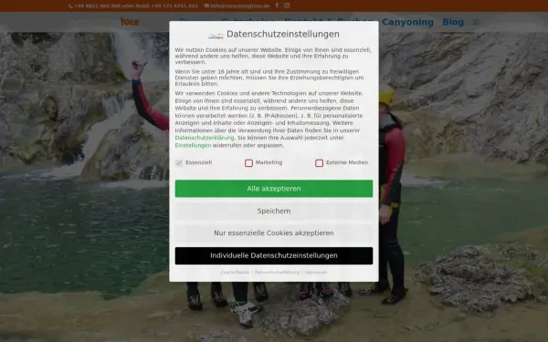 www.canyoning-tour.de