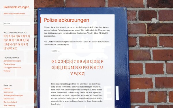 www.polizeiabkuerzungen.de