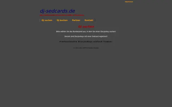 www.dj-sedcards.de