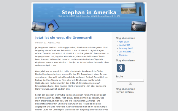 www.stephan-in-amerika.de