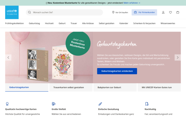 grusskarten.unicef.de