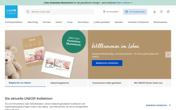 grusskarten.unicef.de