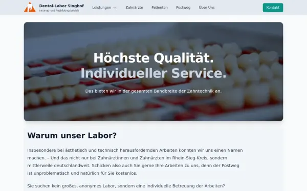 www.dentallabor-singhof.de