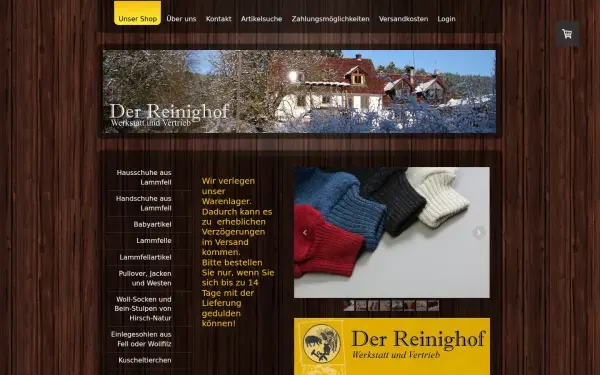 www.reinighof-shop.de