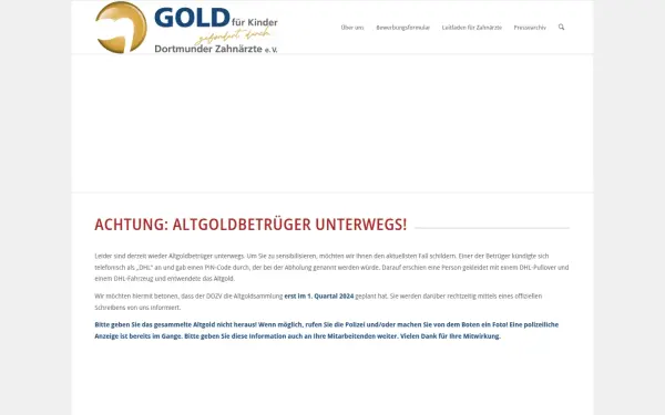 www.gold-fuer-kinder.de