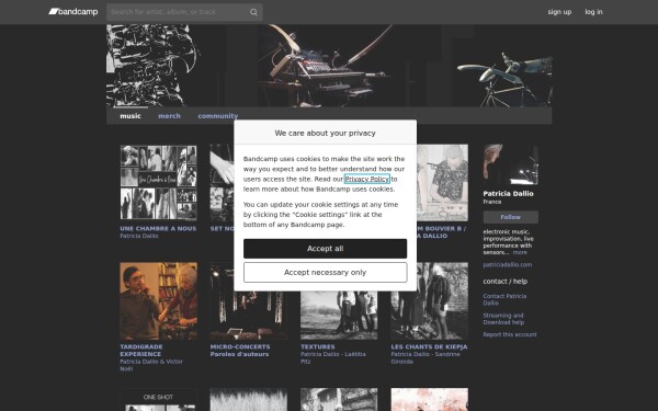 patriciadallio.bandcamp.com