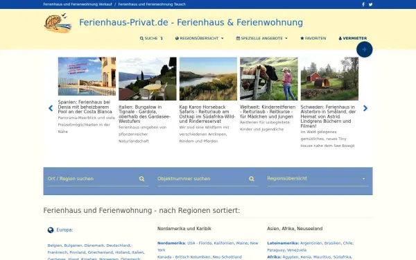 ferienhaus-privat.de