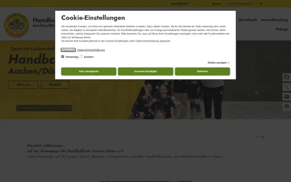 www.handballkreisaachendueren.de