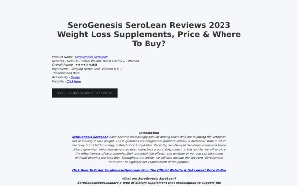serogenesis-serolean-weight-loss-2023.webflow.io