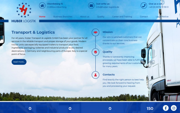 www.huber-logistik.de