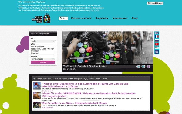 www.kulturrucksack.nrw.de