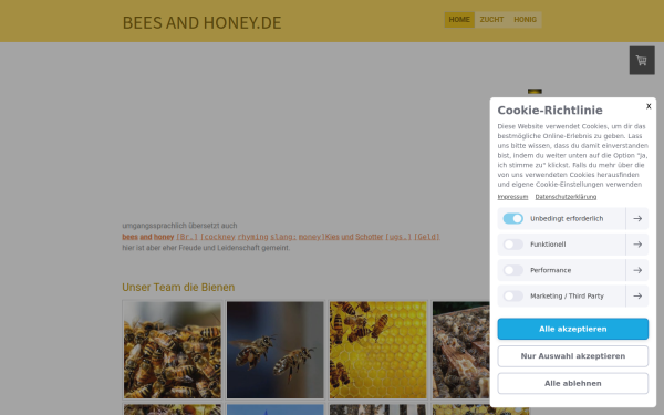www.beesandhoney.de