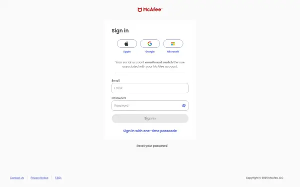 myaccount.mcafee.com