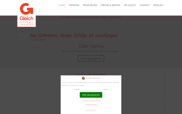 gleichpersonaltraining.com