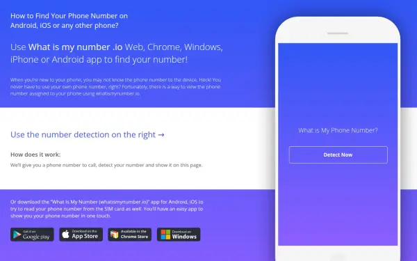 whatismynumber.io